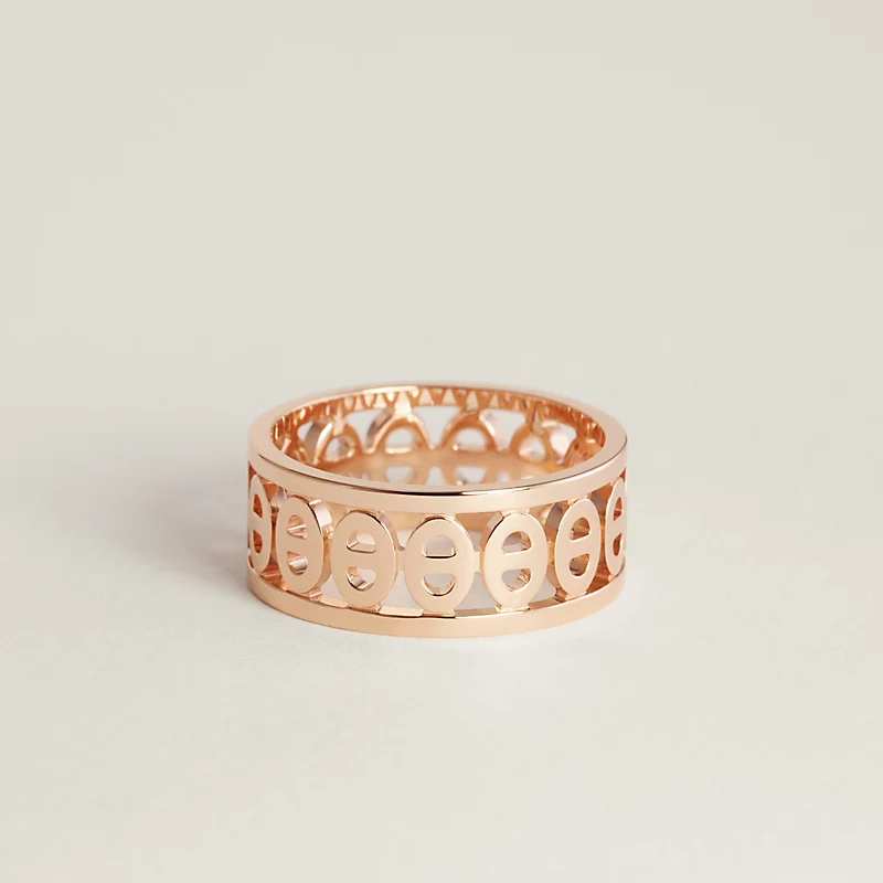 Chaine d'ancre Divine ring, small model